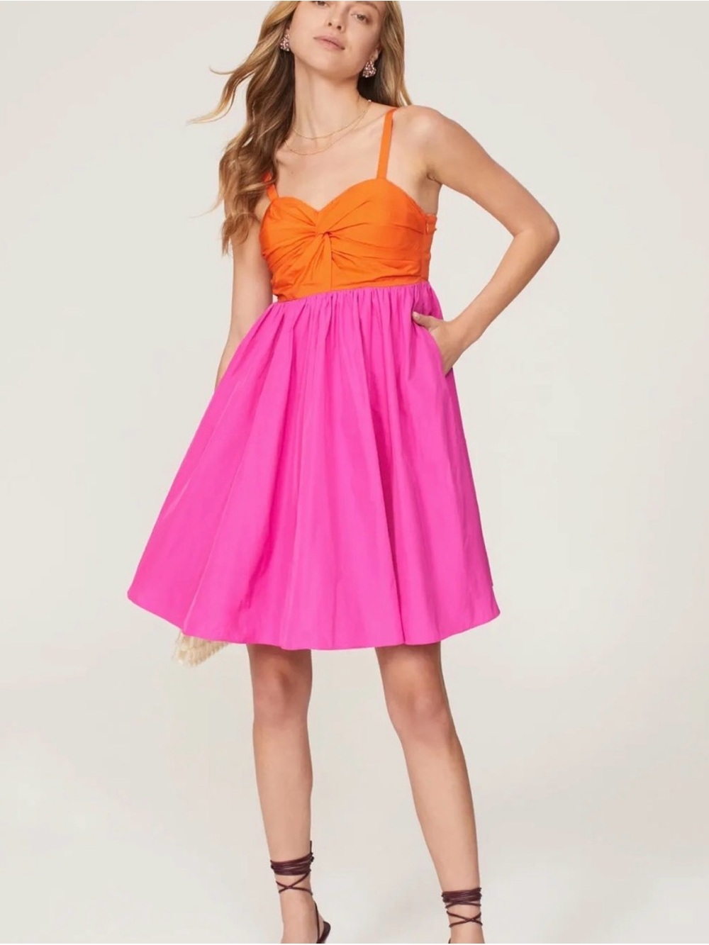 Kate Spade New York Twist Bodice Dress